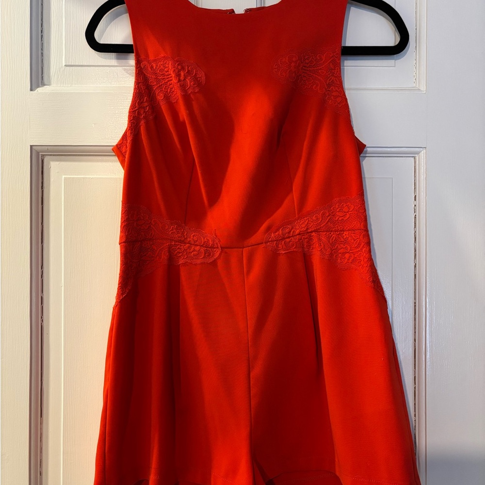 Topshop Petite Red Shirts Jumper
